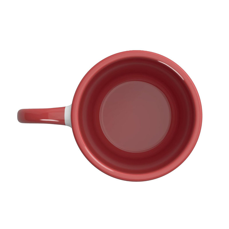 Ceramic Coffee Mug, Red