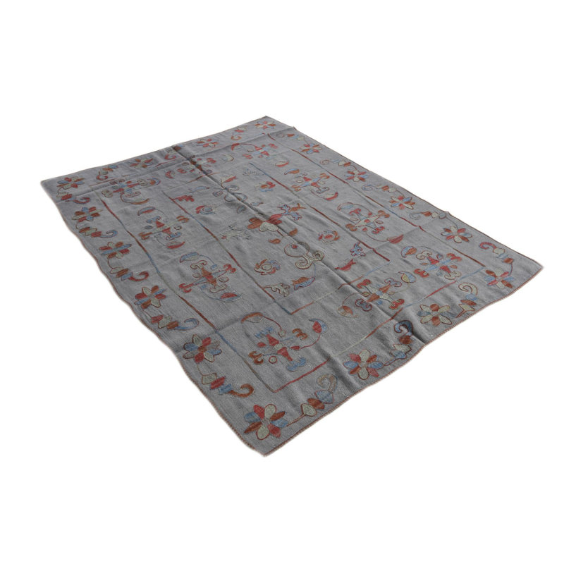 Tapis gris Nathanael