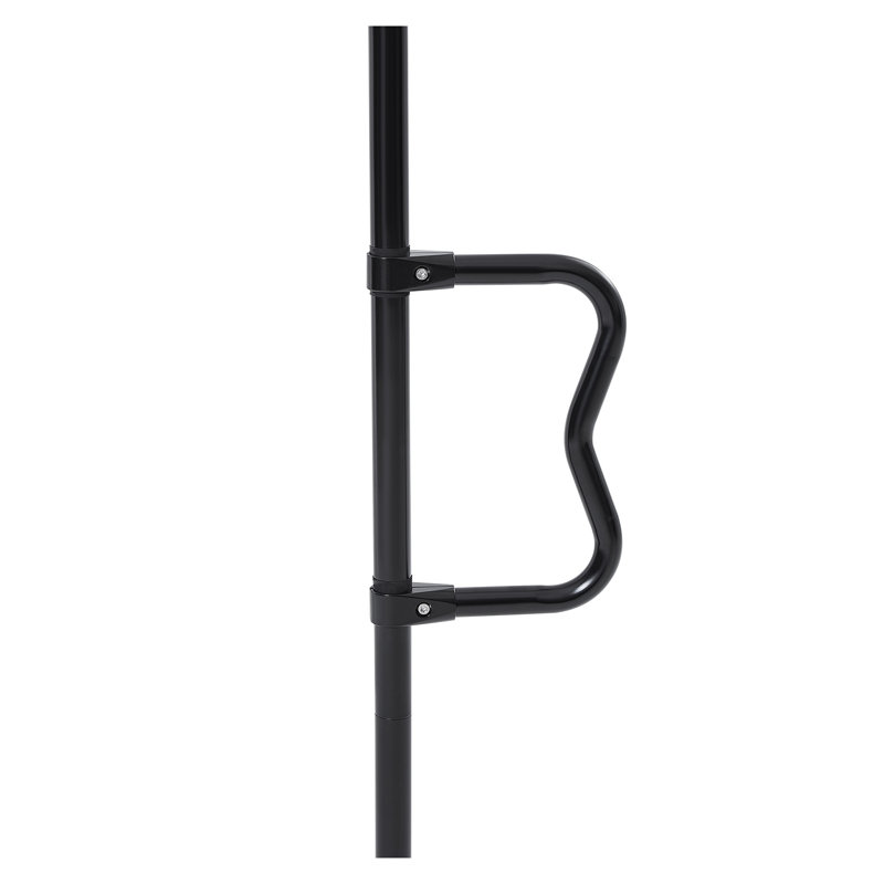Floor-to-Ceiling Transfer Pole with Anti-Slip Handle - Adjustable Safety Grab Bar for Seniors, 300 Lbs Capacity Tension Mount Security Pole for Bathroom & Home Accessibility