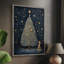 «Christmas Holiday Art DCL», reproduction encadrée - bois massif-60464365