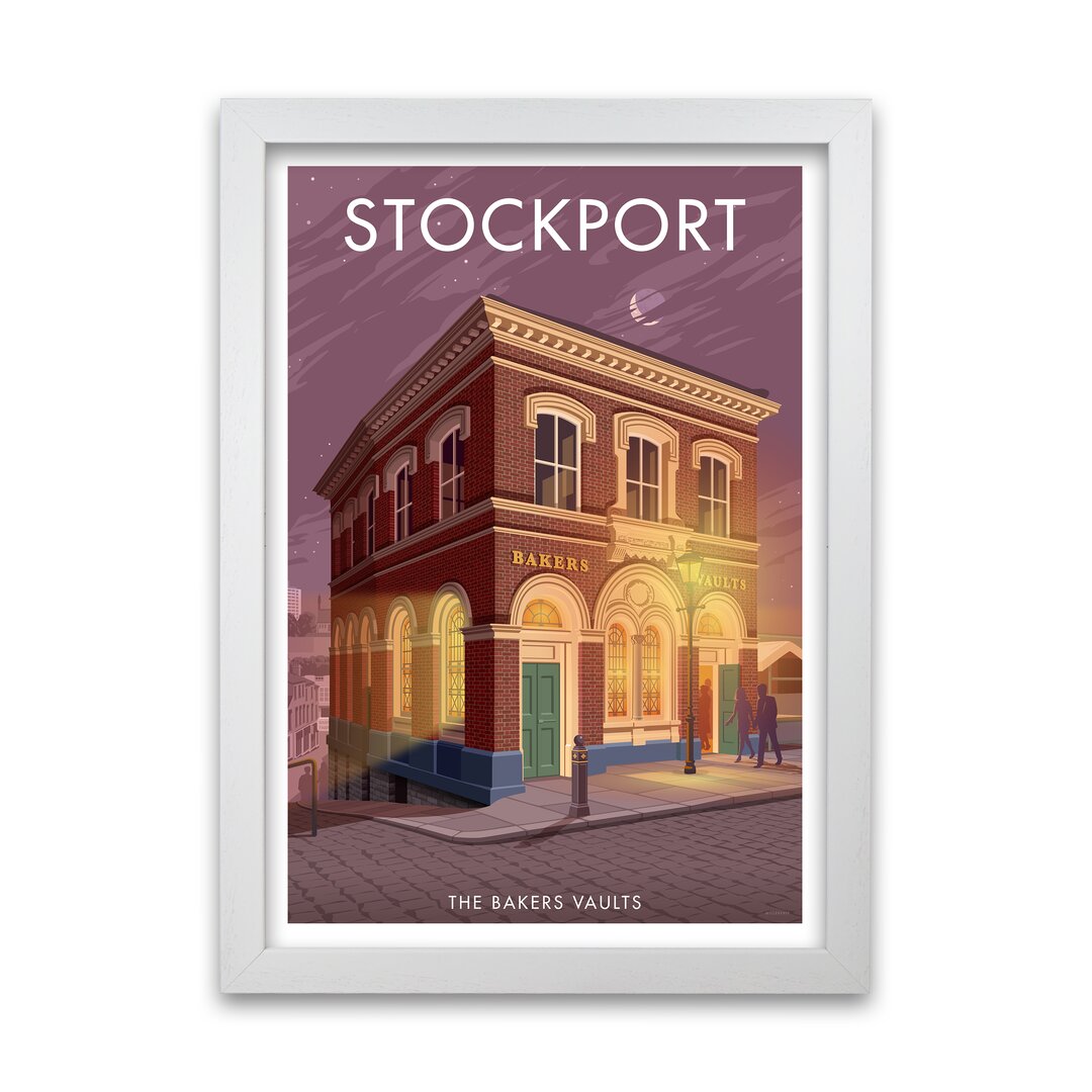 Poster Stockport Bakers Vault von Stephen Millership