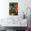Hail Mary Classic Colorful Abstract Landscape Spring Wall Art Print by Paul Gauguin - Wrapped Canvas Print-2029146713