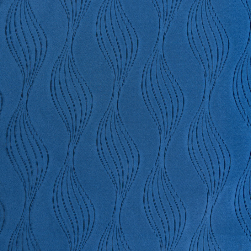 Aazim Room Darkening Curtain Pair, Navy