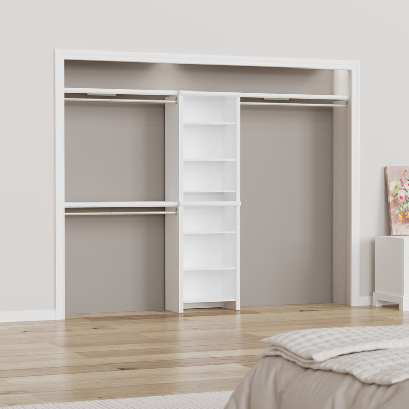 Impressions 25" Closet Tower With Top Shelves