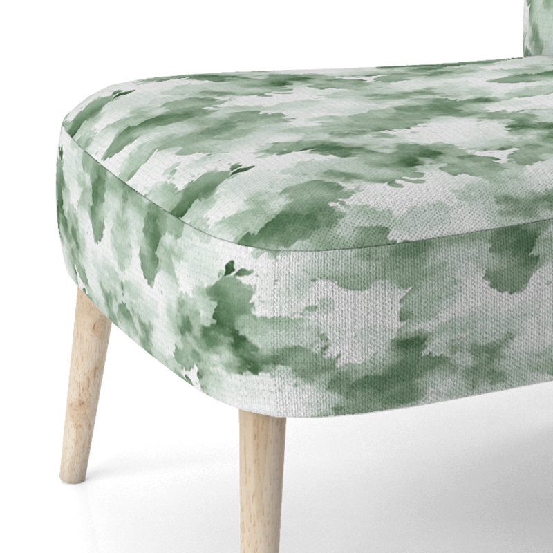 Chaise d'appoint rembourrée Boho - Green Mist, Chaise d'appoint sans accoudoirs