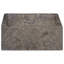 Traver Sink Marble High Gloss Grey
