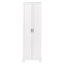 Armoire de rangement avec deux portes pour salle de bain, bureau, tablette réglable, panneau de fibres à densité moyenne-1552456207