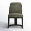Jocelyn Upholstered Fabric Herb Green Dining Chair