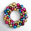 Couronne de boules brillantes et mates-255712692-251955640