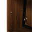 Meuble-lavabo brun 30 po, 2 portes, bois d'ingénierie, installation facile, structure en bois de style américain 30 po, décoloration, brun