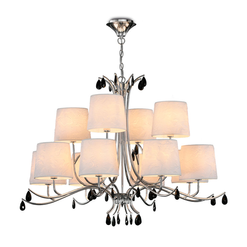 Oney 12 - Light Pendant, Polished Chrome