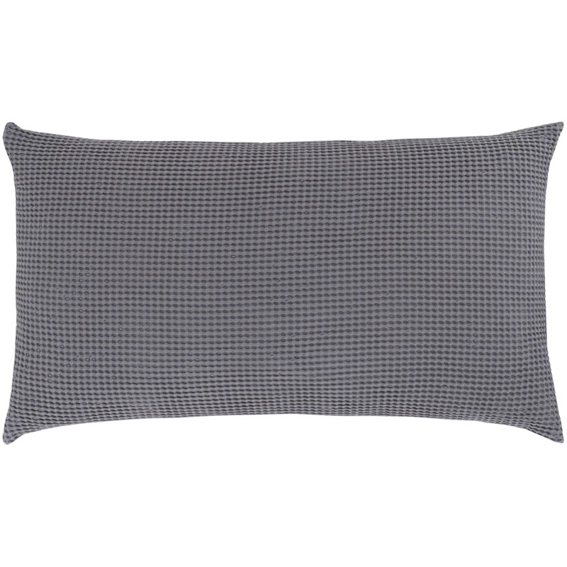 Bubble Matelasse Sham, King, Gray