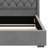 Tall Headboard Upholstered Bed With Handmade Deep Button Tufted-108813556