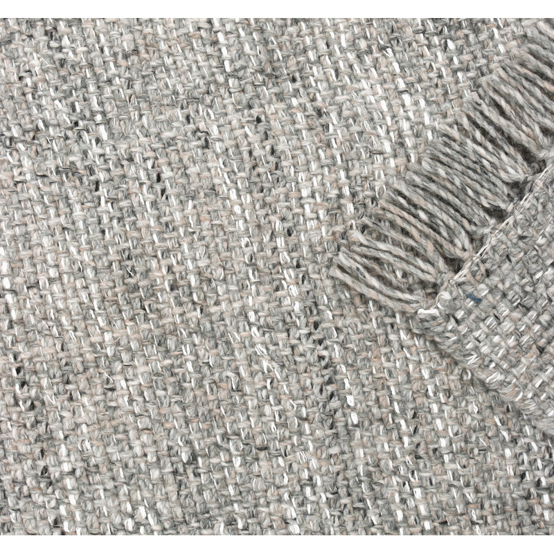 Basile Area Rug in Gray, Rectangle 9' x 12'