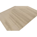 Distressed Homage Hand Knotted Wool Abstract Area Rug