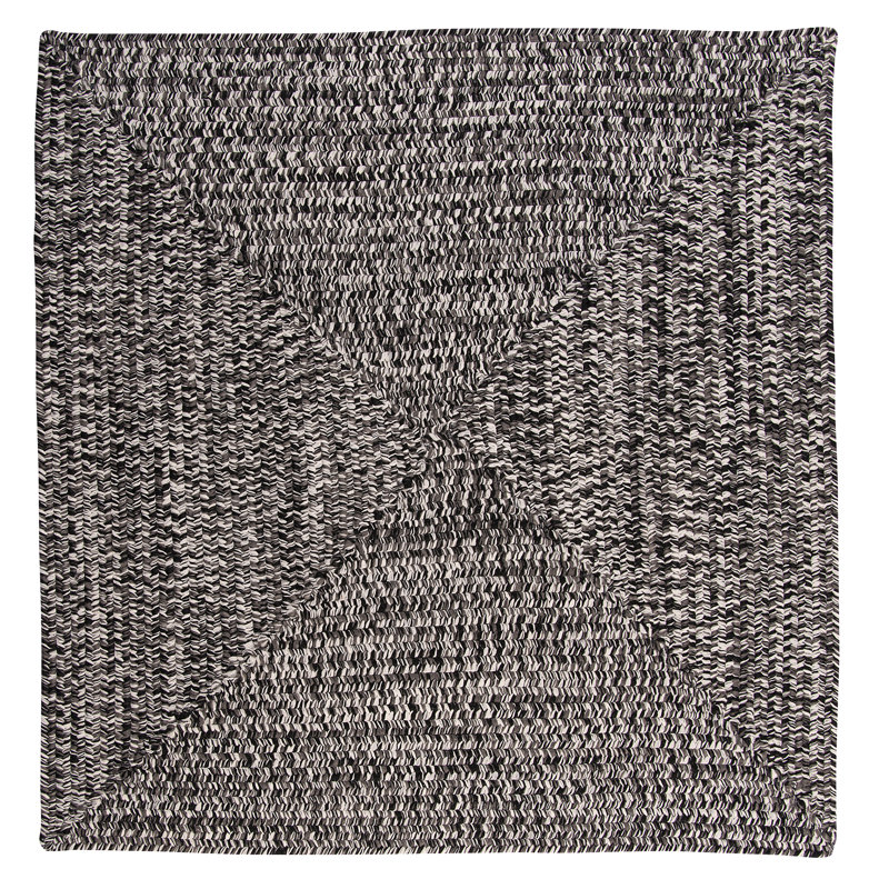 Tapis réversible intérieur / extérieur Ashiah, Carré 5 pi