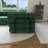 116.10'' Green Polyester L-Shaped Modular Sofa Bed-538628454
