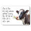 Tapis pour salle de bain Cow Daisy