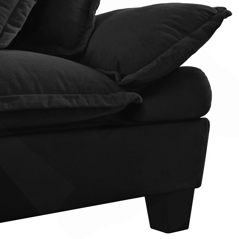 Sailboat-Inspired Modular Cloud Sofa With Movable Ottomans