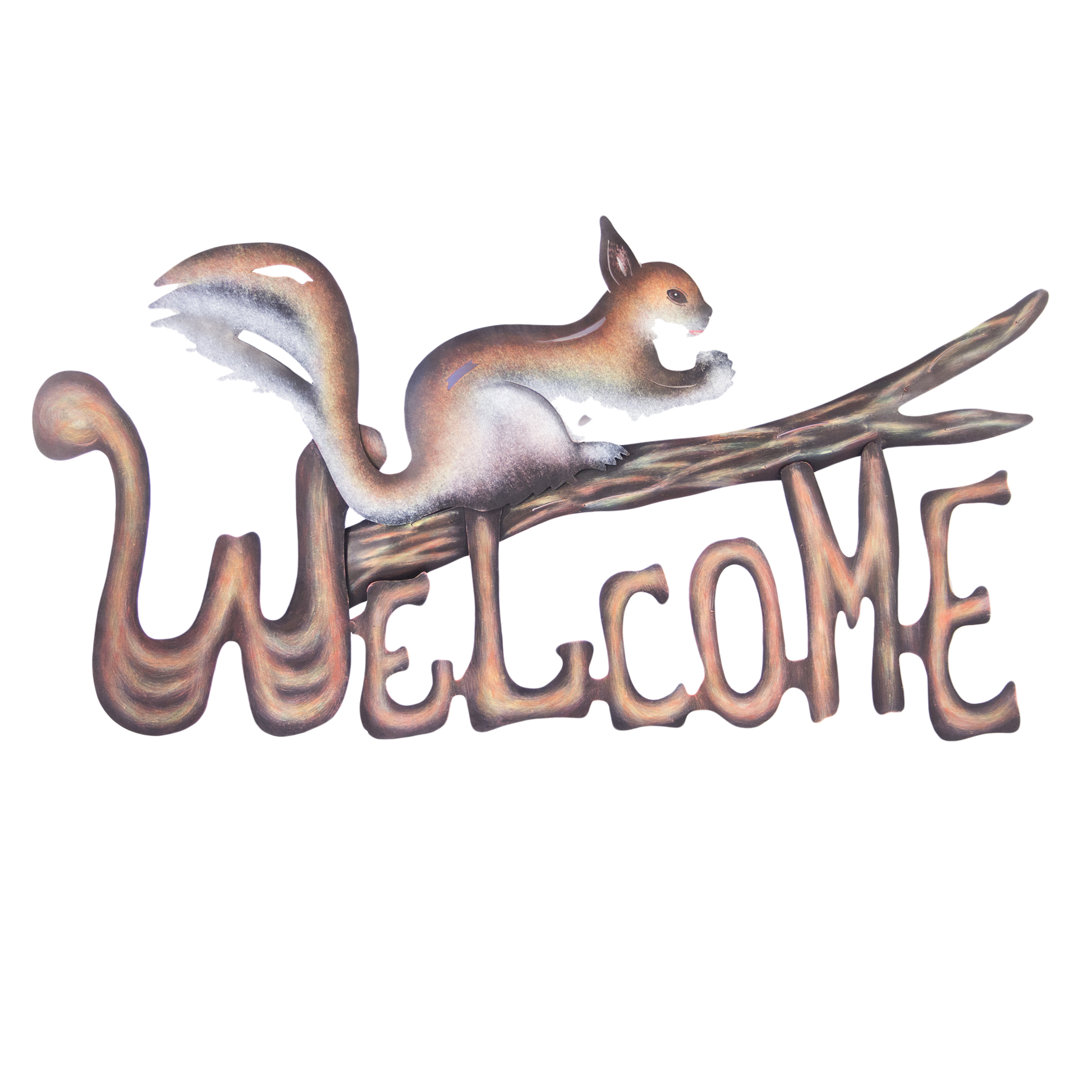 Handmade Traditional Landscape & Nature Wall Decor on Metal Winston Porter