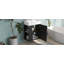 Meuble-lavabo 21,6 po, armoire combinée, meuble de rangement pour salle de bain, lavabo simple en céramique, rangement à gauche-281302141