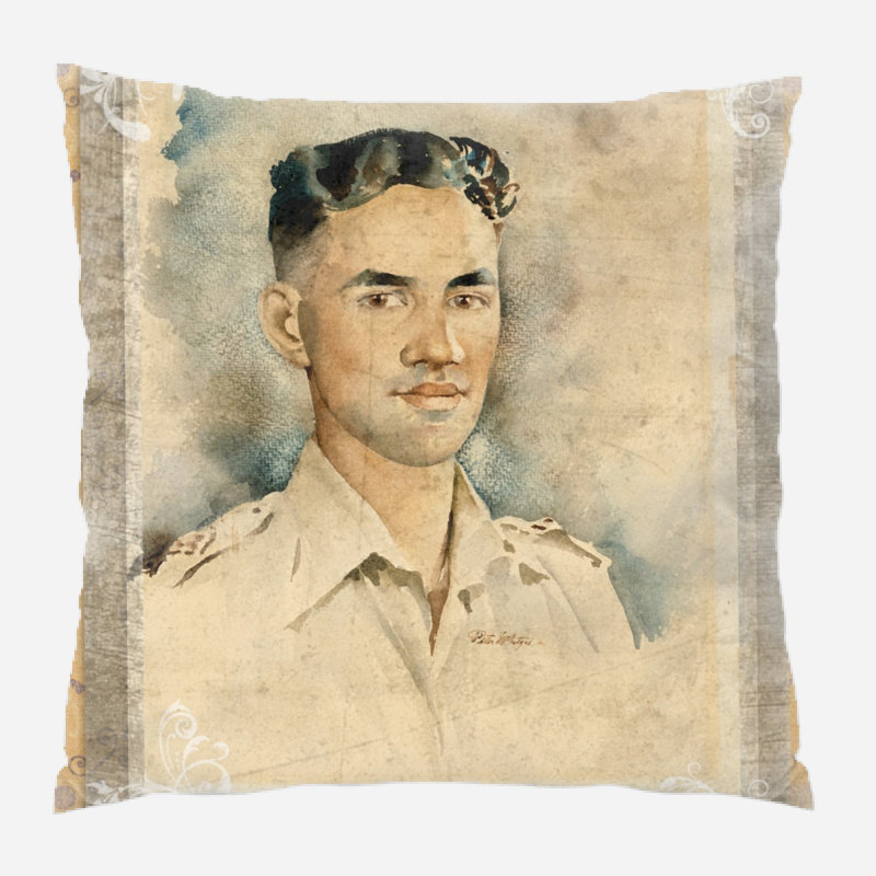 Coussin Mattawa, Micro suède, Intérieur