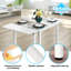 Kenyia Extendable Metal Base Dining Table-1169774270