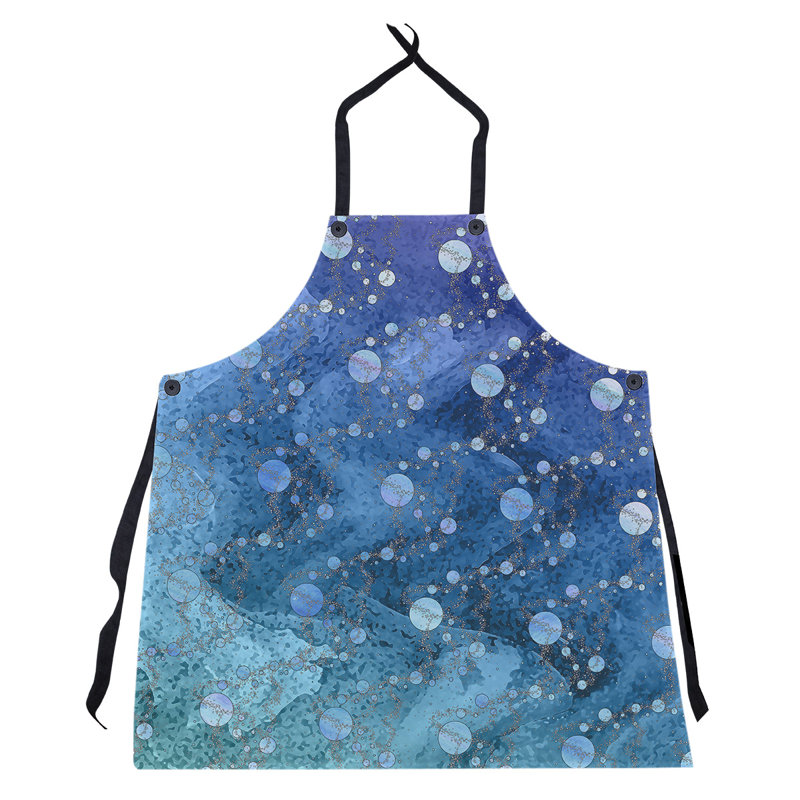 Bib Apron, Peacock Ombre