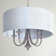 Bhushan 5 - Light Dimmable Drum Chandelier