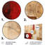 «Cubist Red Colorfields Collage - Abstract Collages», art mural-676217016-676217018
