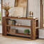 Console de 70 pouces de long avec rangement, canapé étroit derrière le canapé-142039762