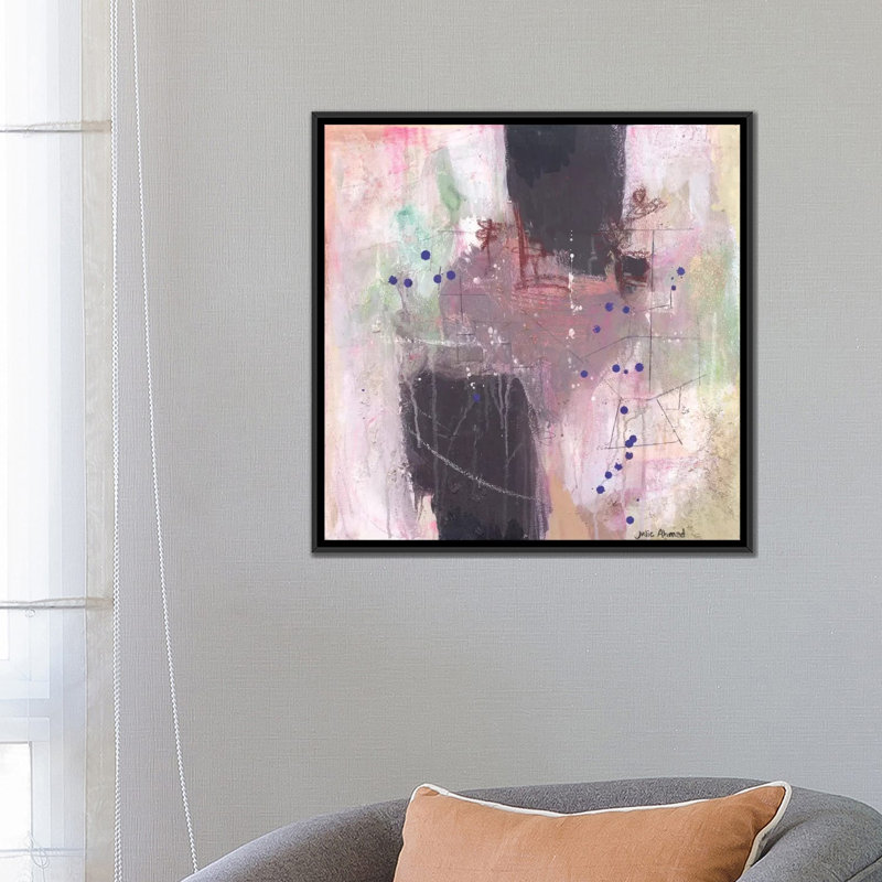Thick as Thieves, reproduction d'art sur toile tendue, H 26 po x l 26 po x P 1,5 po, Toile encadrée noire, Pas de tapis