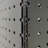 15.75" x 66" Rotating Display Metal Pegboard Magnet Floor Display Great for Magnets Souvenirs
