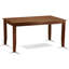 Ensemble de mobilier de salle à manger 5 pièces comprenant une table de cuisine rectangulaire et 4 chaises de salle à manger, acajou   -1370311183-1370311177
