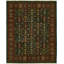 Lisbeth Wool Oriental Area Rug in Green/Red-1307770734