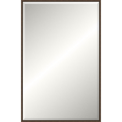 Floater 2 Solid Wood Beveled Mirror