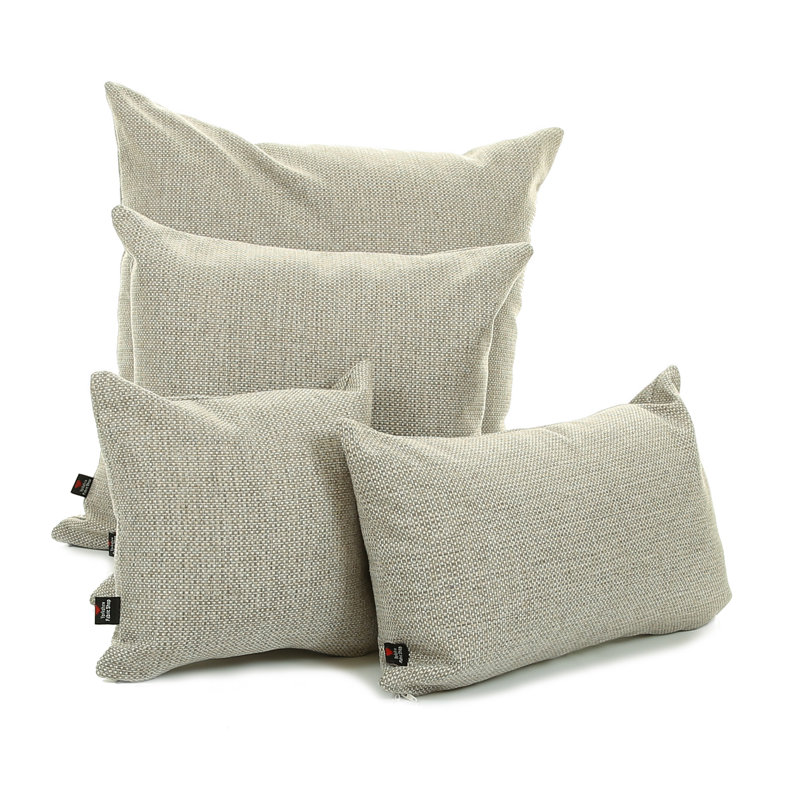 Amher Rectangular Throw Cushion, Beige