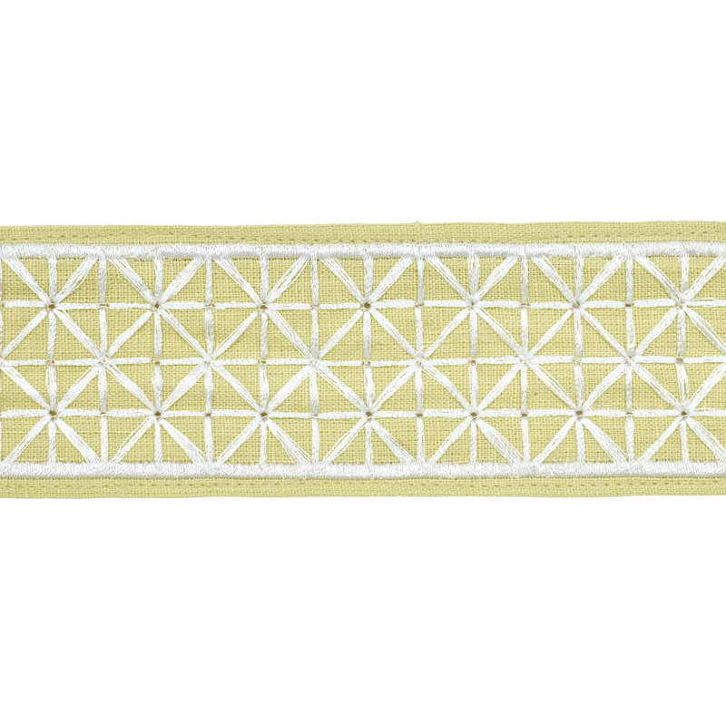 Ruban Directoire étroit, Citron
