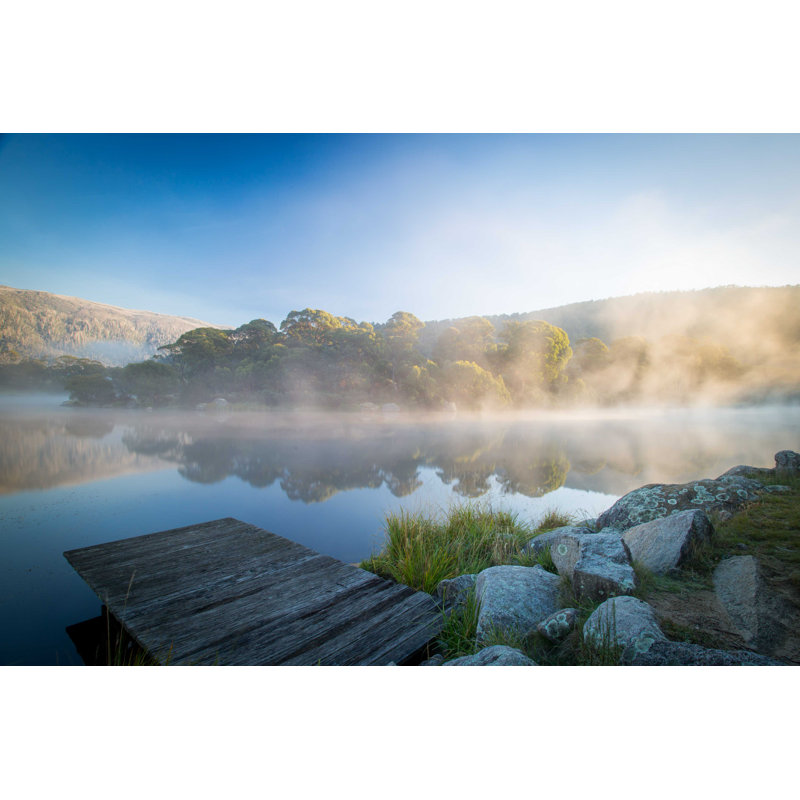 Morning At Lake Crackenback - Photographie sur toile tendue, H 8 po x l 12 po x P 1,25 po