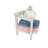 CoastalVogue Oasis 12" W Teak Shower Bench