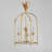 Paloma 3 - Light Steel Dimmable Lantern Birdcage Chandelier-96779270