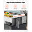Chauffe-plats commercial 8 casseroles 1700W Buffet Bain Marie avec couvercle en verre
