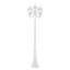 Lampadaire blanc câblé 3 lumières H 84 "Allayna (double)