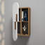 Talbotton 4 Piece Oval Bracket Shelf with Adjustable Shelves-1261657972