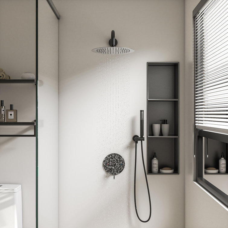 Complete Shower System with Rough-In Valve