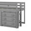 Lit mezzanine simple avec armoire et tablette-521666152