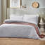 Waffle Textured 100% Cotton Duvet Cover Set-27054783-38346207