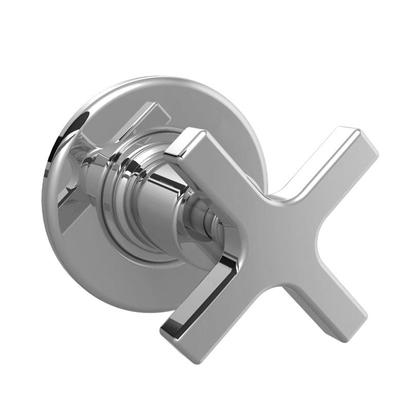 Mackintosh Tub and Shower Faucet, Silver Nickel
