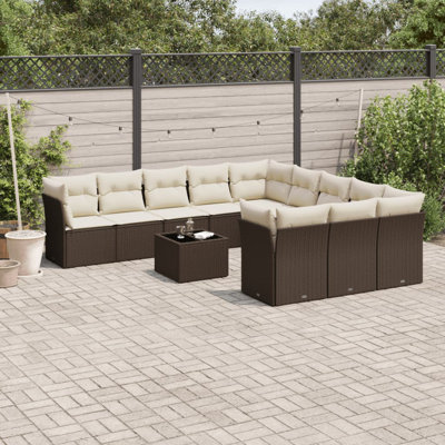 Ensemble de canapé de jardin Vidaxl