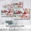 «Winter Cardinal Collection A», reproduction sur toile-283399199